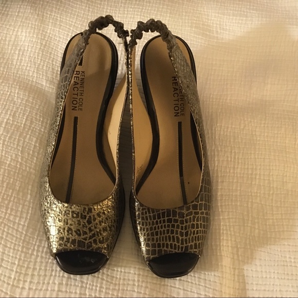 Kenneth Cole Reaction “knock first” slingbacks - Picture 7 of 9